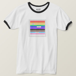Mach dich stolz Regenbogen-Redaktion Pride 2026 T-Shirt