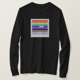 Mach dich stolz Regenbogen-Redaktion Pride 2026 T-Shirt