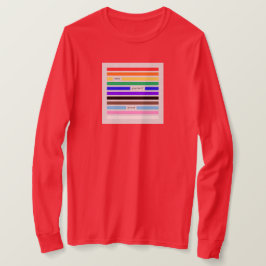 Mach dich stolz Regenbogen-Redaktion Pride 2026 T-Shirt
