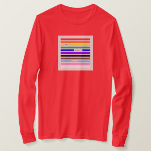Mach dich stolz Regenbogen-Redaktion Pride 2026 T-Shirt
