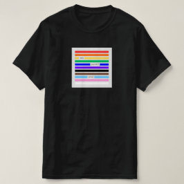 Mach dich stolz Regenbogen-Redaktion Pride 2026 T-Shirt
