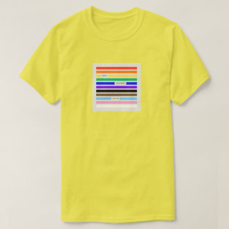 Mach dich stolz Regenbogen-Redaktion Pride 2026 T-Shirt