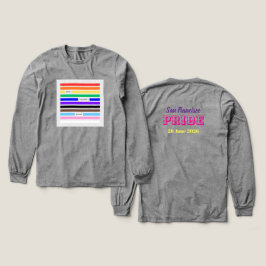 Mach dich stolz Regenbogen-Redaktion Pride 2026 Tri-Blend Shirt