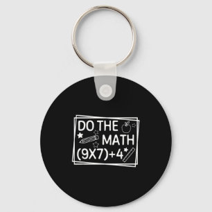 Mach die Mathe 67 Meme Lustig Sechs Sieben Männer Schlüsselanhänger