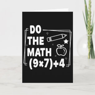 Mach die Mathe-Weihnachten Lustig 67 Meme Pemdas L Karte