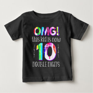 MACH! Dieses Kid ist jetzt 10 zweistellige Paint-T Baby T-shirt