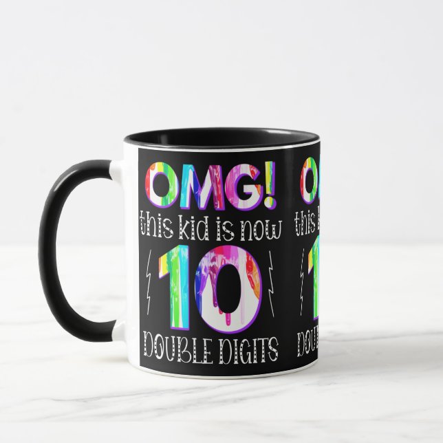 MACH! Dieses Kid ist jetzt 10 zweistellige Paint-T Tasse (Links)