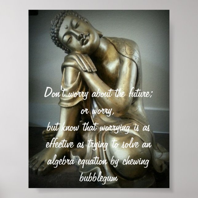 Mach dir keine Sorgen Poster (Vorne)