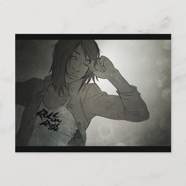 Mach dir nichts vor. postkarte (Vorderseite)