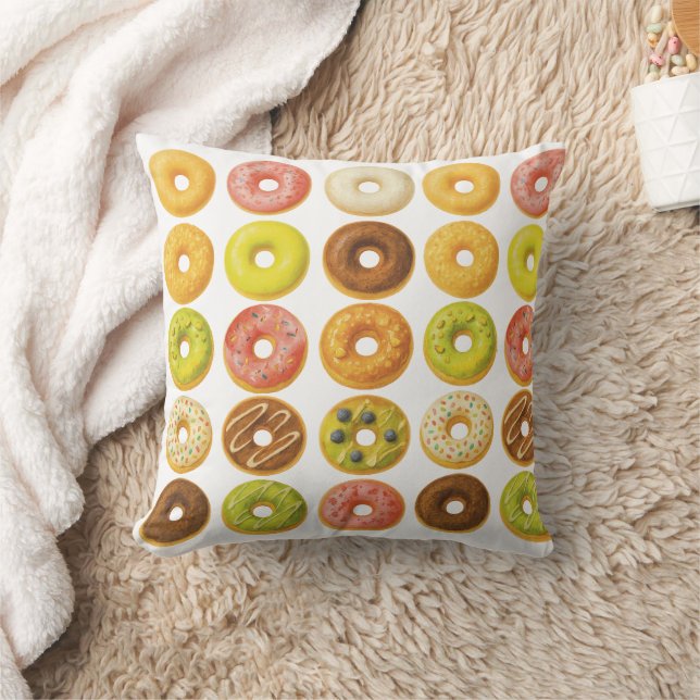 Mach dir Sorgen, sei glücklich! Kissen (Decke)