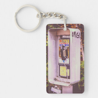 MACH! Ein Pay-Phone-Acrylic-Schlüsselanhänger Schlüsselanhänger