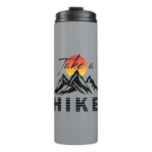 Mach einen Spaziergang Thermosbecher