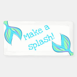 Mach einen Splash! Mermaid Party Banner