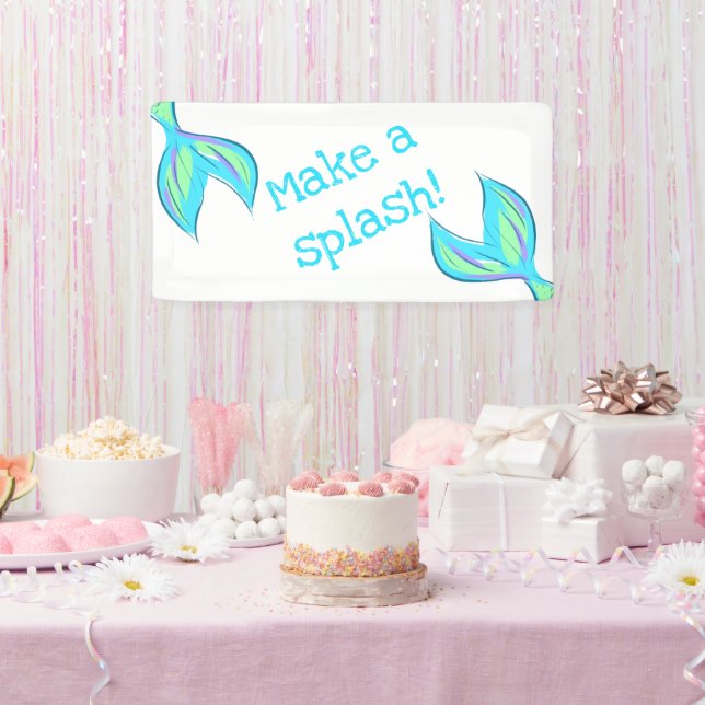 Mach einen Splash! Mermaid Party Banner (Party)