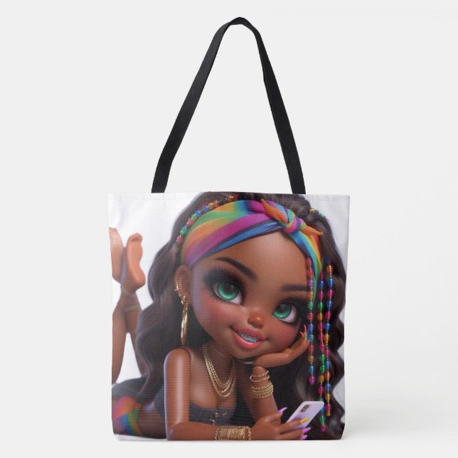 Mach es geschehen CHIBI-PUPPE  Tasche (Vorderseite)