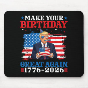 Mach Geburtstag großartig 1776 2026 Politigovernme Mousepad