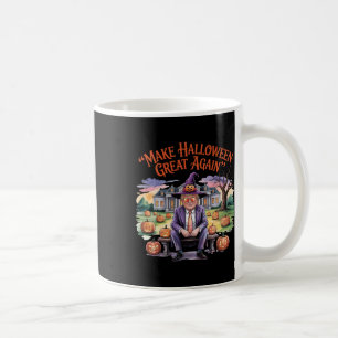 Mach Halloween wieder groß Donald Trump Grusel Mee Kaffeetasse