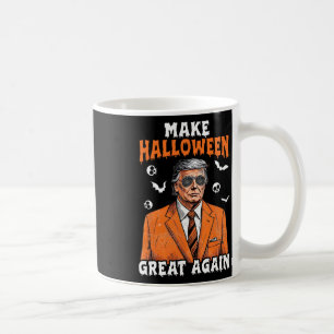 Mach Halloween wieder groß Donald Trump Gruselige Kaffeetasse