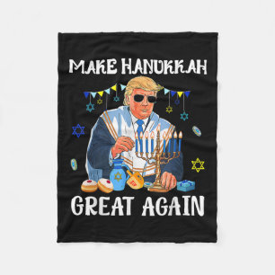 Mach Hanukkah wieder großartig jüdisch hässlicher Fleecedecke