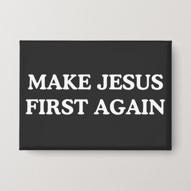 Mach Jesus wieder zum Ersten Button (Vorderseite)