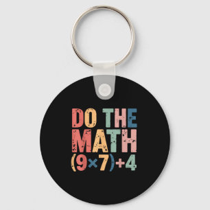 Mach lustige Mathematik 67 Meme Sechs Sieben Schlüsselanhänger