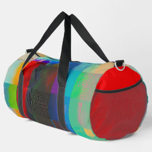 Mach mehr auf elektrischem Sternenlicht-Glitch Dig Duffle Bag