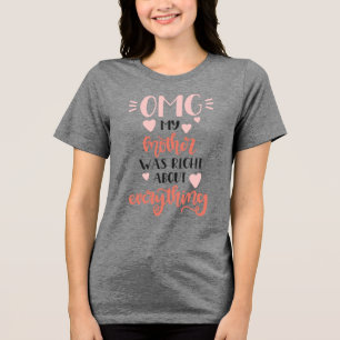 MACH! Meine Mutter hatte bei allem recht Tri-Blend Shirt