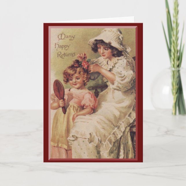 Mach mich Hübsch, Mama. Karte (Vorderseite)