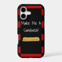 Mach mir ein Sandwich iPhone X Hülle