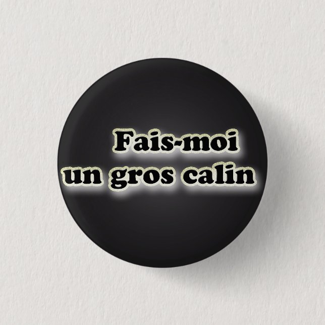 Mach mir einen großen Calin Button (Vorderseite)