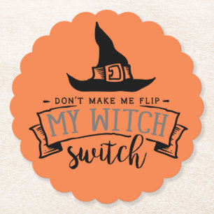 Mach mir keinen Halloween-Flipp Untersetzer