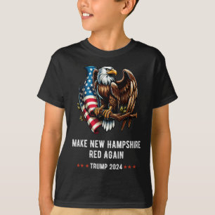 Mach New York wieder rot Adler Republikaner Trump T-Shirt