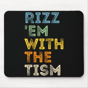 Mach sie mit dem Tism an Lustige sarkastische Zita Mousepad