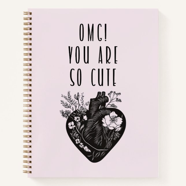 MACH! Sie sind so niedlich - SpiralNotebook Notizbuch (Vorderseite)