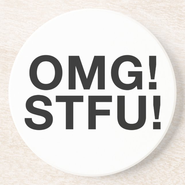 MACH! STFU! GETRÄNKEUNTERSETZER (Vorne)