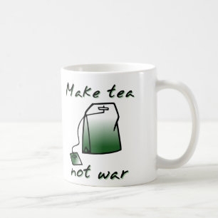 Mach Tee Nicht Krieg Lustiger Becher Humor Kaffeetasse