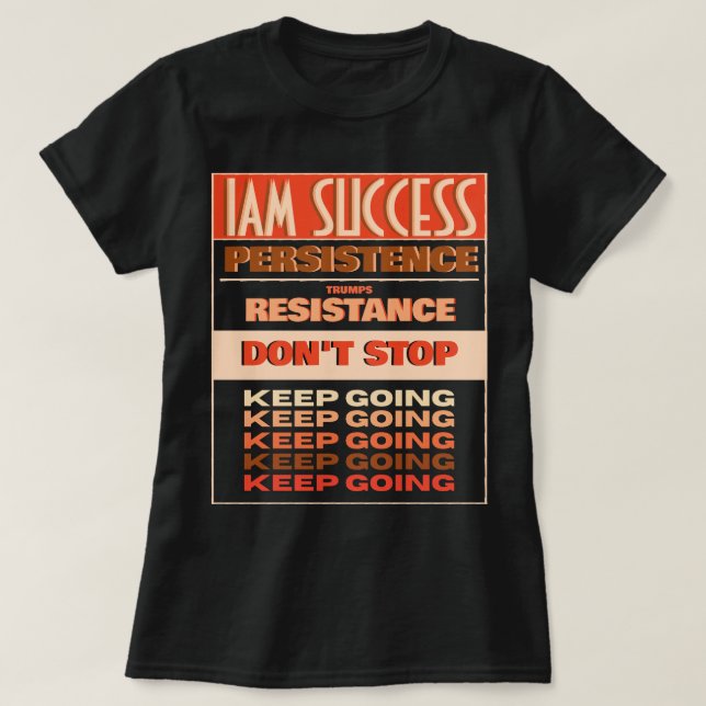 MACH WEITER T-Shirt (Design vorne)
