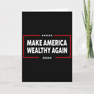 Mache Amerika wieder reich Donald Trump 2024  Karte