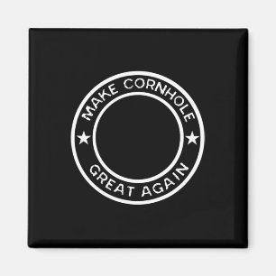 Mache Cornhole wieder groß Turnier Team Trikot Magnet