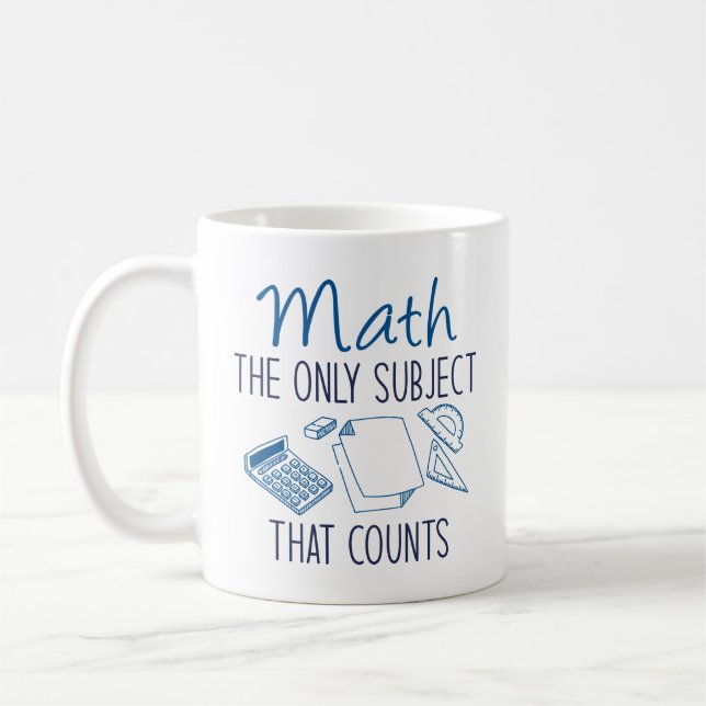 Mache das einzige Thema, das zählt Kaffeetasse (Links)