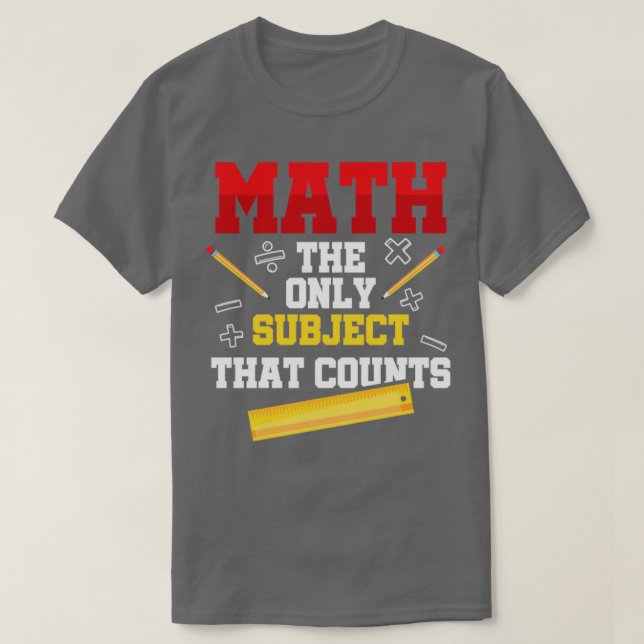 Mache das einzige Thema, das zählt T-Shirt (Design vorne)