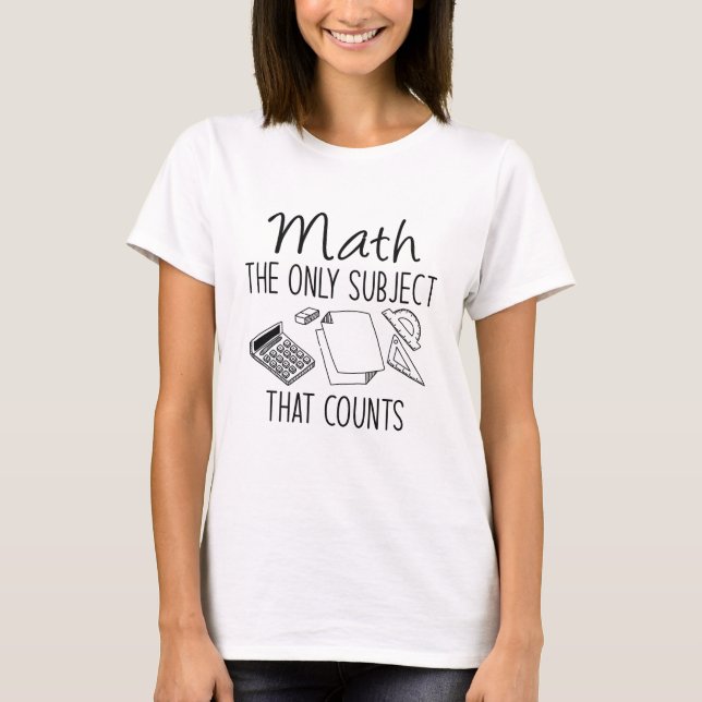 Mache das einzige Thema, das zählt T-Shirt (Vorderseite)