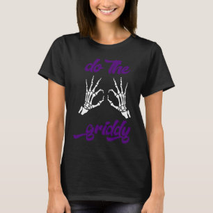 Mache das Griddy Skelett Hand macht Griddy Tanz Fo T-Shirt