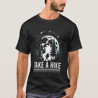 Mache einen lustigen Naturwanderweg-Abenteuer-Spaz T-Shirt