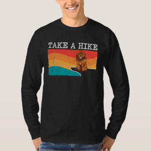 Mache einen Spaziergang Tibet-Mastiff-Grafik-Wande T-Shirt