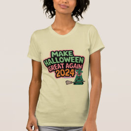 Mache Halloween wieder zum T - Shirt der Frauen