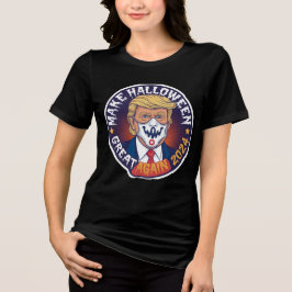 Mache Halloween wieder zum T - Shirt der Frauen