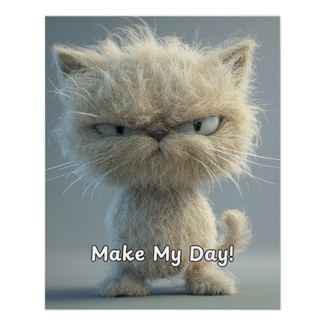 Mache meine Tagesmütterkatze! Poster (Vorderseite)