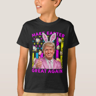 Mache Ostern wieder großartig, lustiger Trump-Bunn T-Shirt