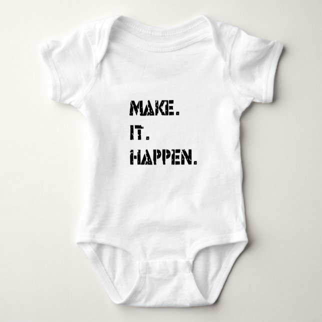 machen... baby strampler (Vorderseite)